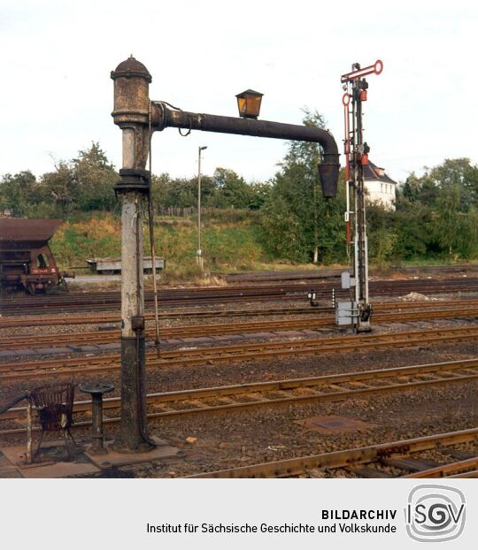 Wasserentnahmestelle am Geithainer Bahnhof