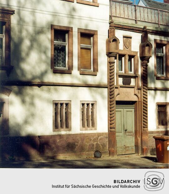 Wohnhaus von Prof. Clemens Pfau in Rochlitz