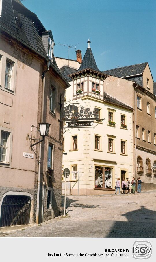Am Oberen Tor in Schwarzenberg