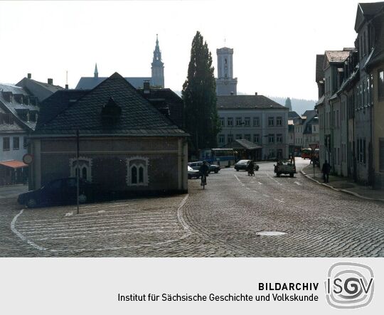 Seminarstraße in Schneeberg