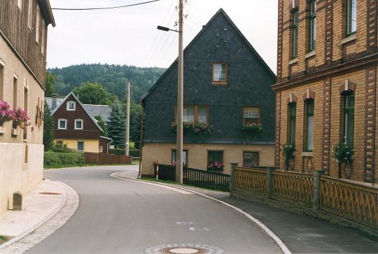 Hauptstraße in Gunzen