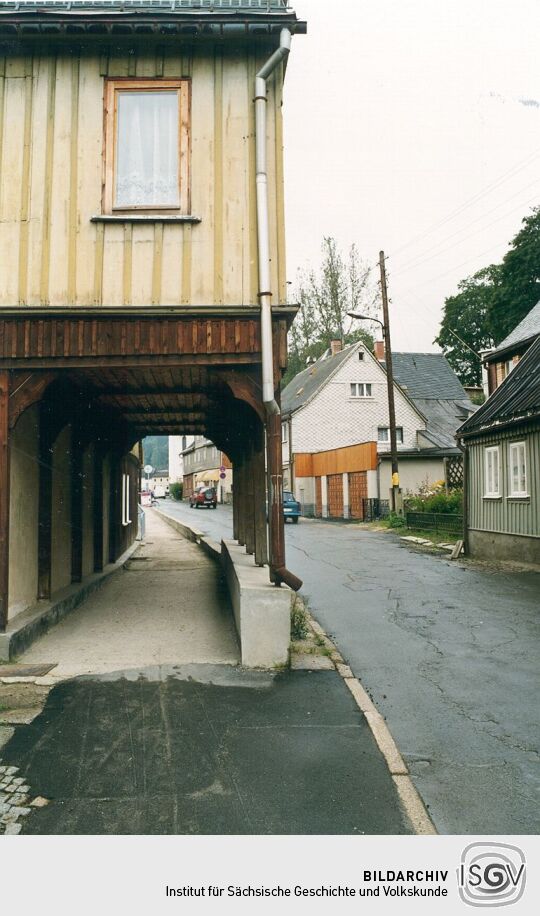 Wohnhaus mit Laubengang in Klingenthal