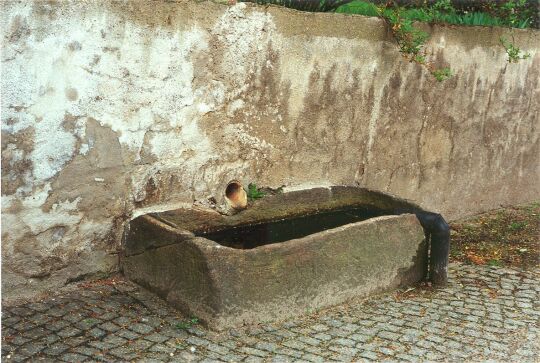 Wassertrog am Lückersdorfer Obergasthof