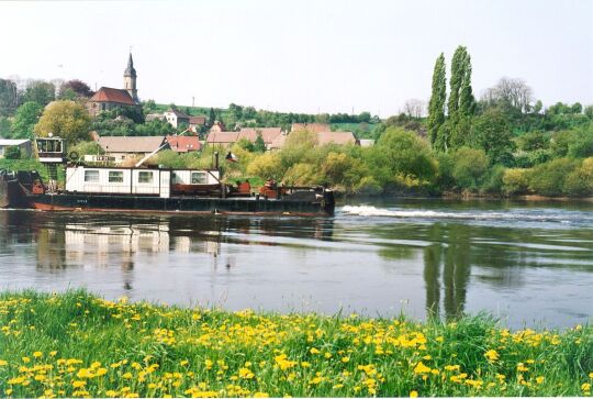 Elbkahn bei Zehren