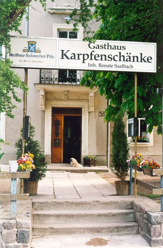 "Karpfenschänke" in Zadel