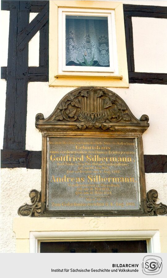 Silbermann-Haus in Kleinbobritzsch