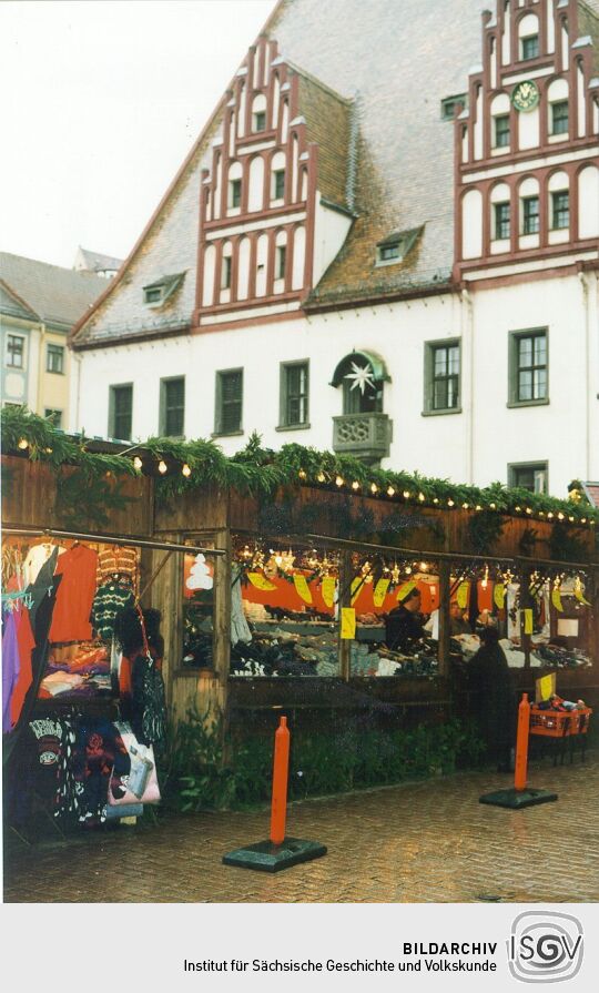 Weihnachtsmarkt in Meißen am Markt