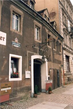 Bild: Gaststätte "Zum Goldenen Anker" in Meißen Uferstraße 9