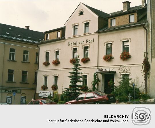 Gaststätte "Hotel zur Post" in Klingenthal