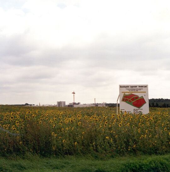 Zukünftiges Gewerbegebiet in Leppersdorf