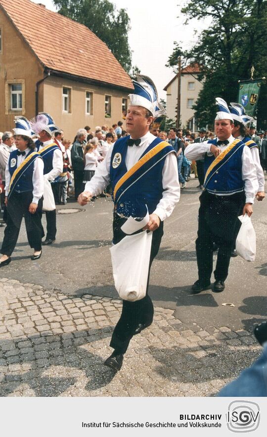 Festumzug zur 700-Jahr-Feier in Moritzburg