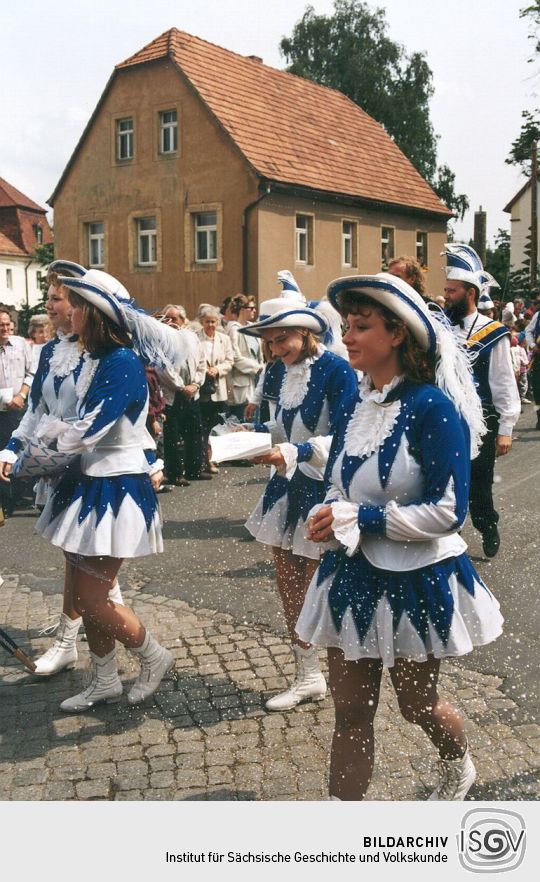 Festumzug zur 700-Jahr-Feier in Moritzburg