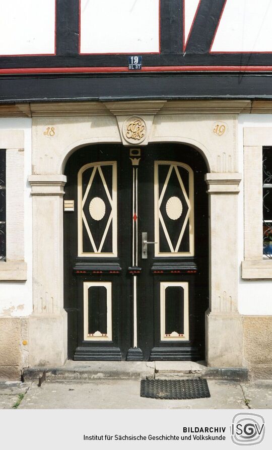 Haustürportal in Großschönau