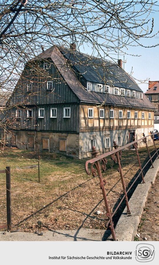 Unbewohntes Fachwerkhaus in Neugersdorf