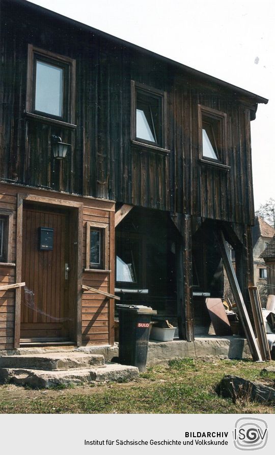 Umgebindehaus mit Blockstube in Seifhennersdorf