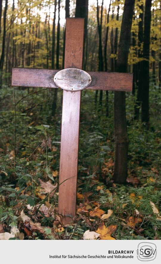 Gedenkkreuz im Rittergut Gersdorf