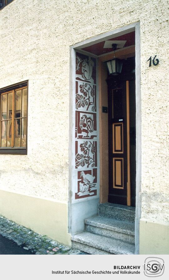 Hauseingang in Colditz