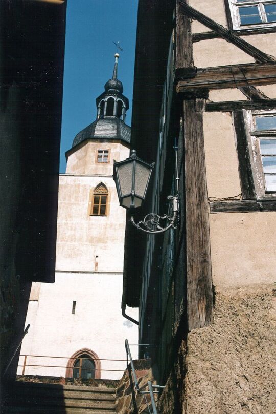 Aufgang zur Kirche in Colditz