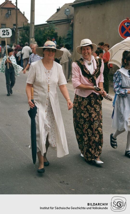 Festumzug zur 700-Jahr-Feier in Moritzburg