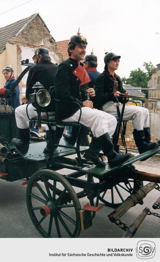 Festumzug zur 700-Jahr-Feier in Moritzburg