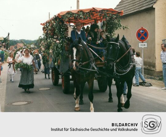 Festumzug zur 700-Jahr-Feier in Moritzburg