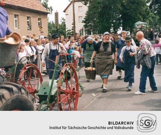 Festumzug zur 700-Jahr-Feier in Moritzburg