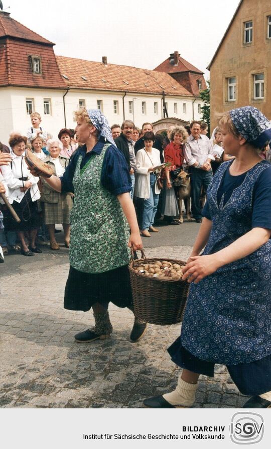 Festumzug zur 700-Jahr-Feier in Moritzburg