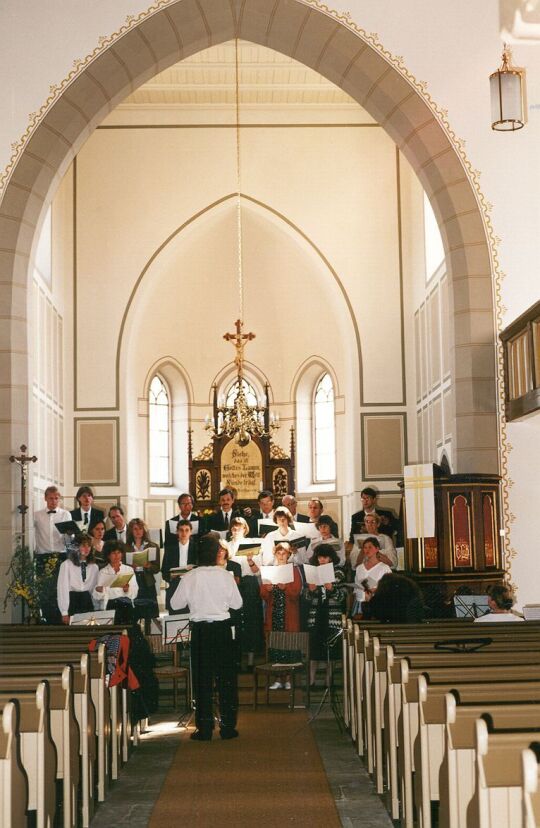 In der Kirche von Ottendorf-Okrilla