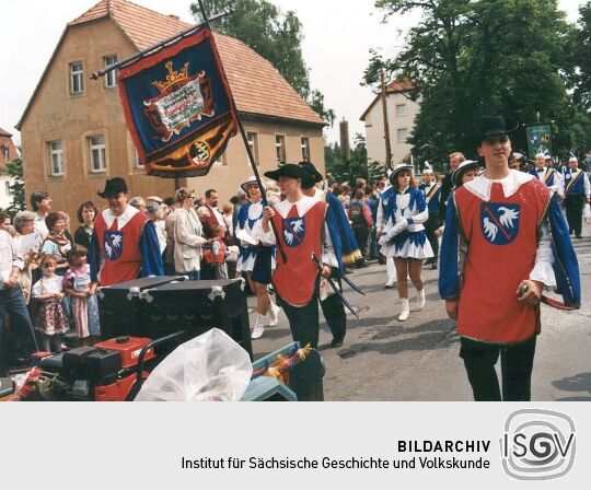 Festumzug zur 700-Jahr-Feier in Moritzburg