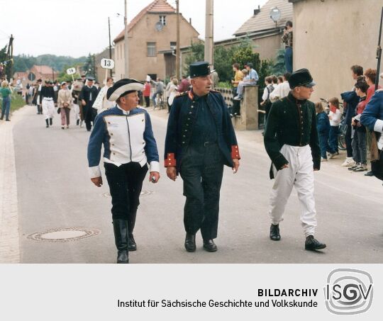 Festumzug zur 700-Jahr-Feier in Moritzburg
