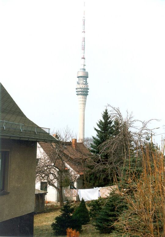 Blick von Wachwitz zum Dresdner Fernsehturm