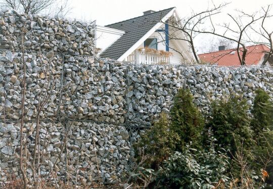 Grundstücksmauer in Wachwitz