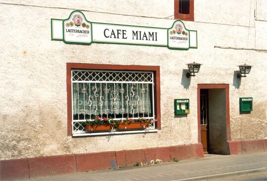 Café Miami im ehemaligen Rittergut in Otterwisch