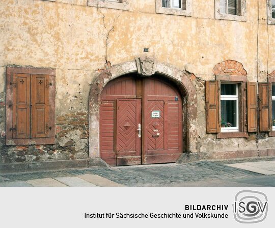 Hofeinfahrt in Grimma