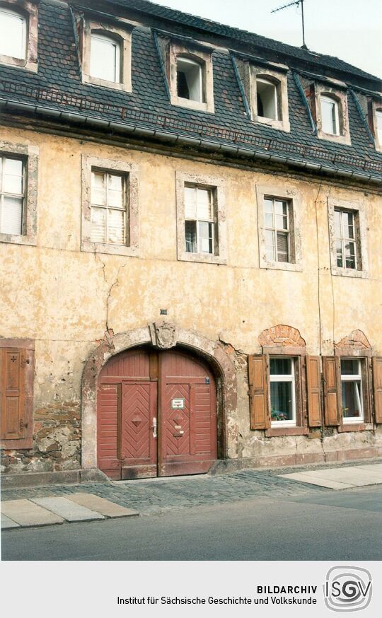 Hofeinfahrt in Grimma