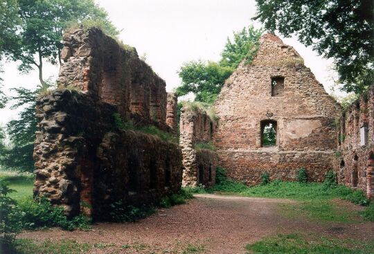 Ruine des Klosters Nimbschen bei Grimma