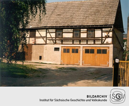 Ehemalige Fachwerkscheune in Bodenbach