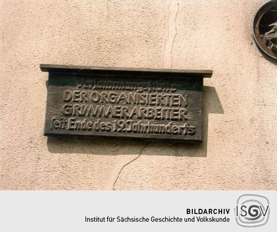 Gedenktafel für die Grimmaer Arbeiter