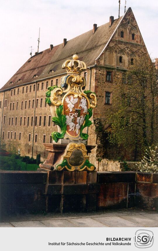 Muldenbrücke zum Grimmaer Schloß