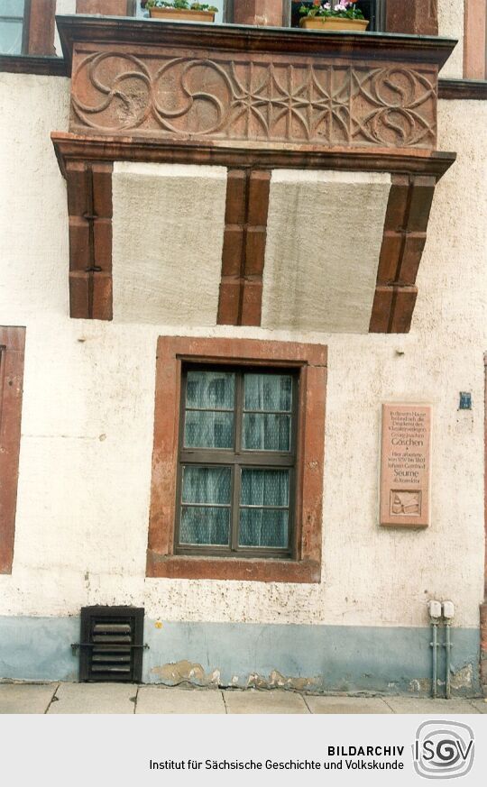 Ehemalige Druckerei von Georg Joachim Göschen in Grimma