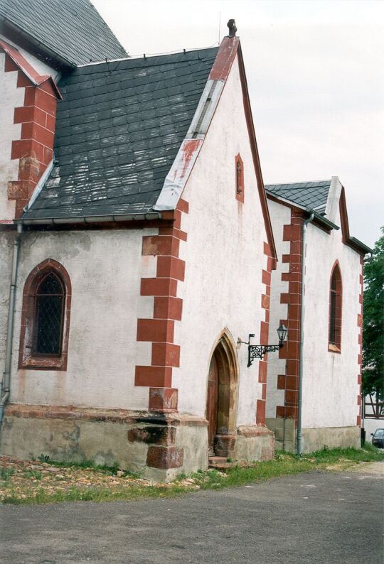 Eingang zur Frohburger Kirche