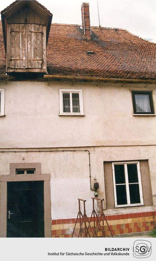 Umgebindehaus mit Steinanbau in Eibau