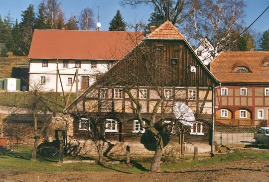 Umgebindehäuser in Oberoderwitz