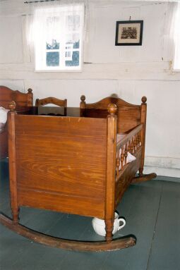 Bild: Schlafkammer in der Heimatstube in Obercunnersdorf