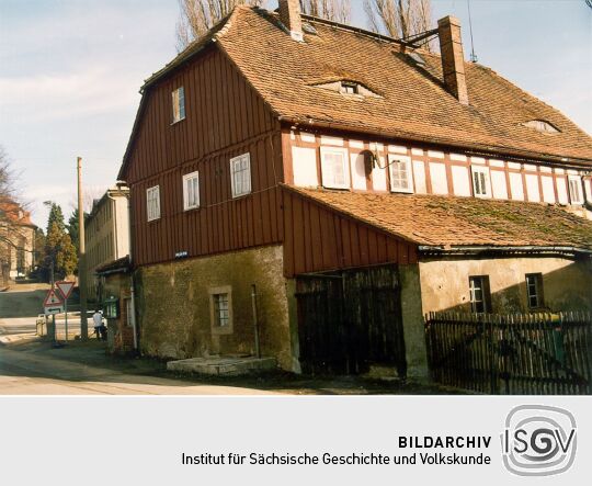 Wohnhaus mit Fachwerk in Ebersbach