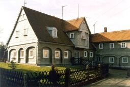 Bild: Verschiefertes Umgebindehaus in Ebersbach