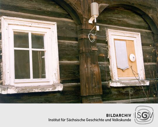 Teil eines Umgebindehauses in Ebersbach