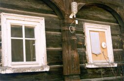 Bild: Teil eines Umgebindehauses in Ebersbach