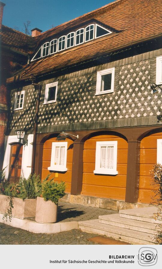 Umgebindehaus in Großschönau