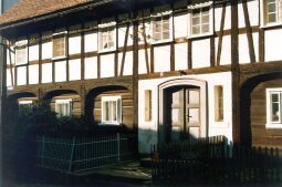 Bild: Fachwerkhaus mit Umgebinde in Großschönau